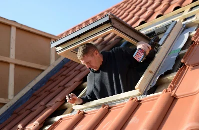 Pose de fenêtres de toit Velux à Trésauvaux